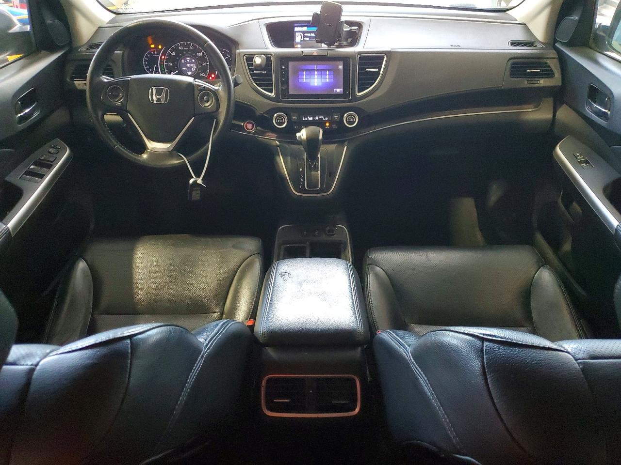 2015 Honda Cr-v Exl Brown vin: 2HKRM4H74FH603355