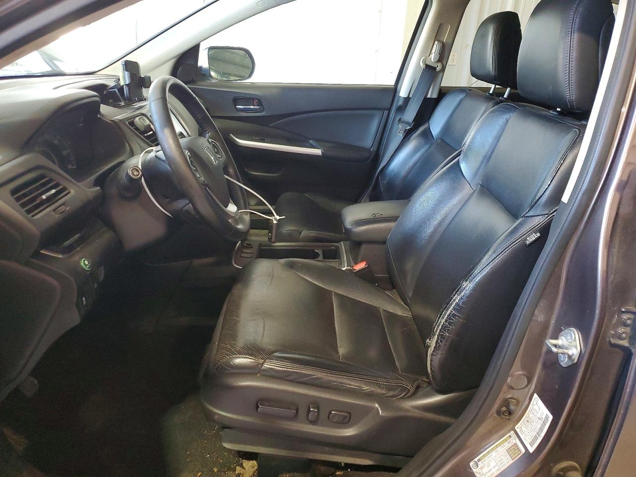 2015 Honda Cr-v Exl Brown vin: 2HKRM4H74FH603355