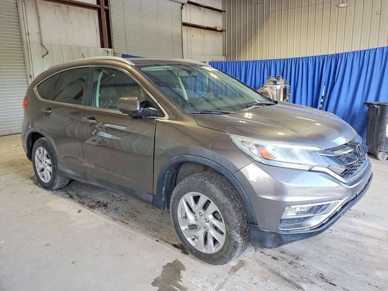 2015 Honda Cr-v Exl Brown vin: 2HKRM4H74FH603355