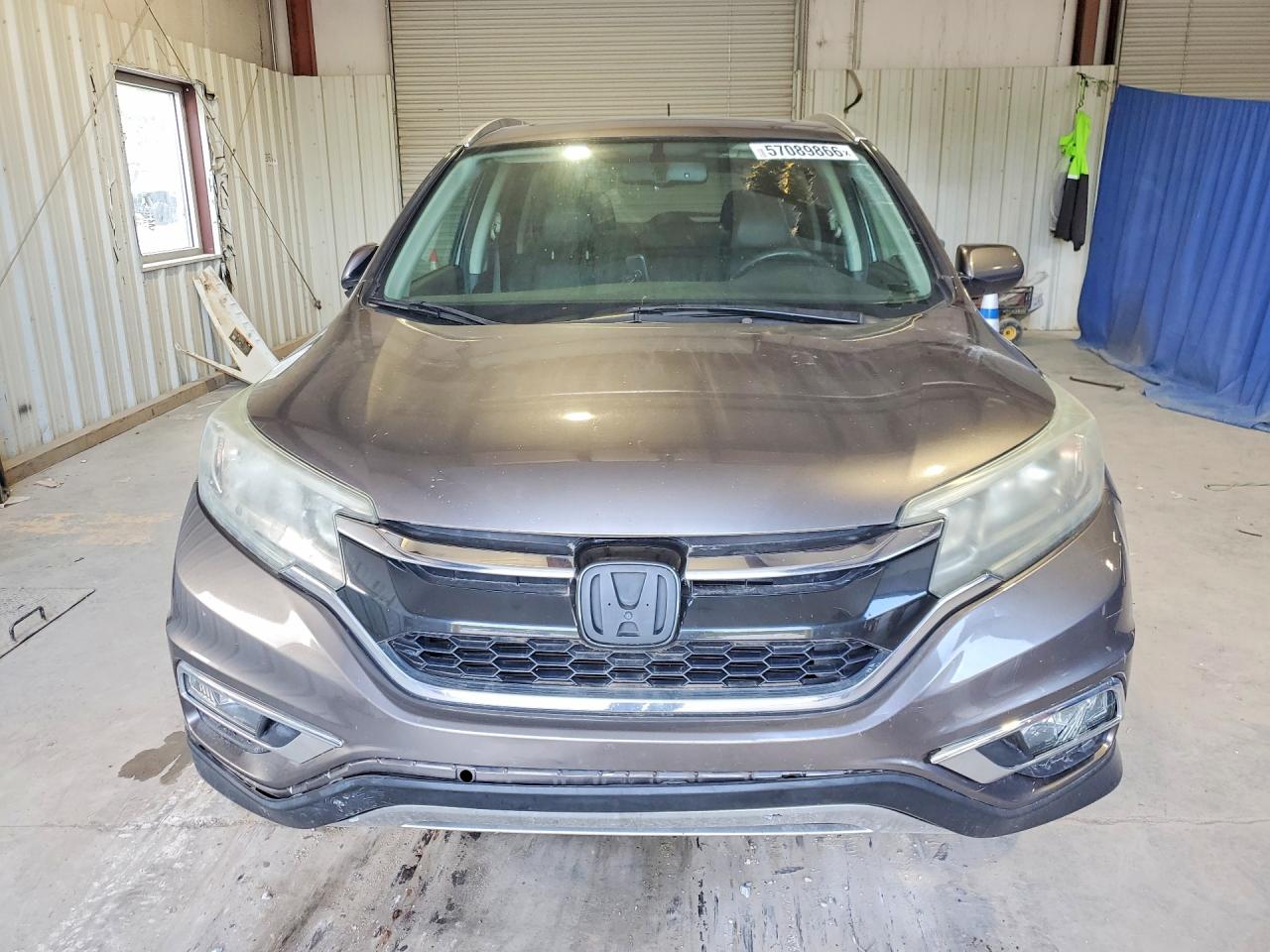 2015 Honda Cr-v Exl Brown vin: 2HKRM4H74FH603355