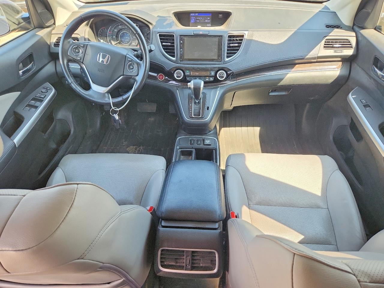 2015 Honda Cr-v Exl Gray vin: 2HKRM4H74FH606885