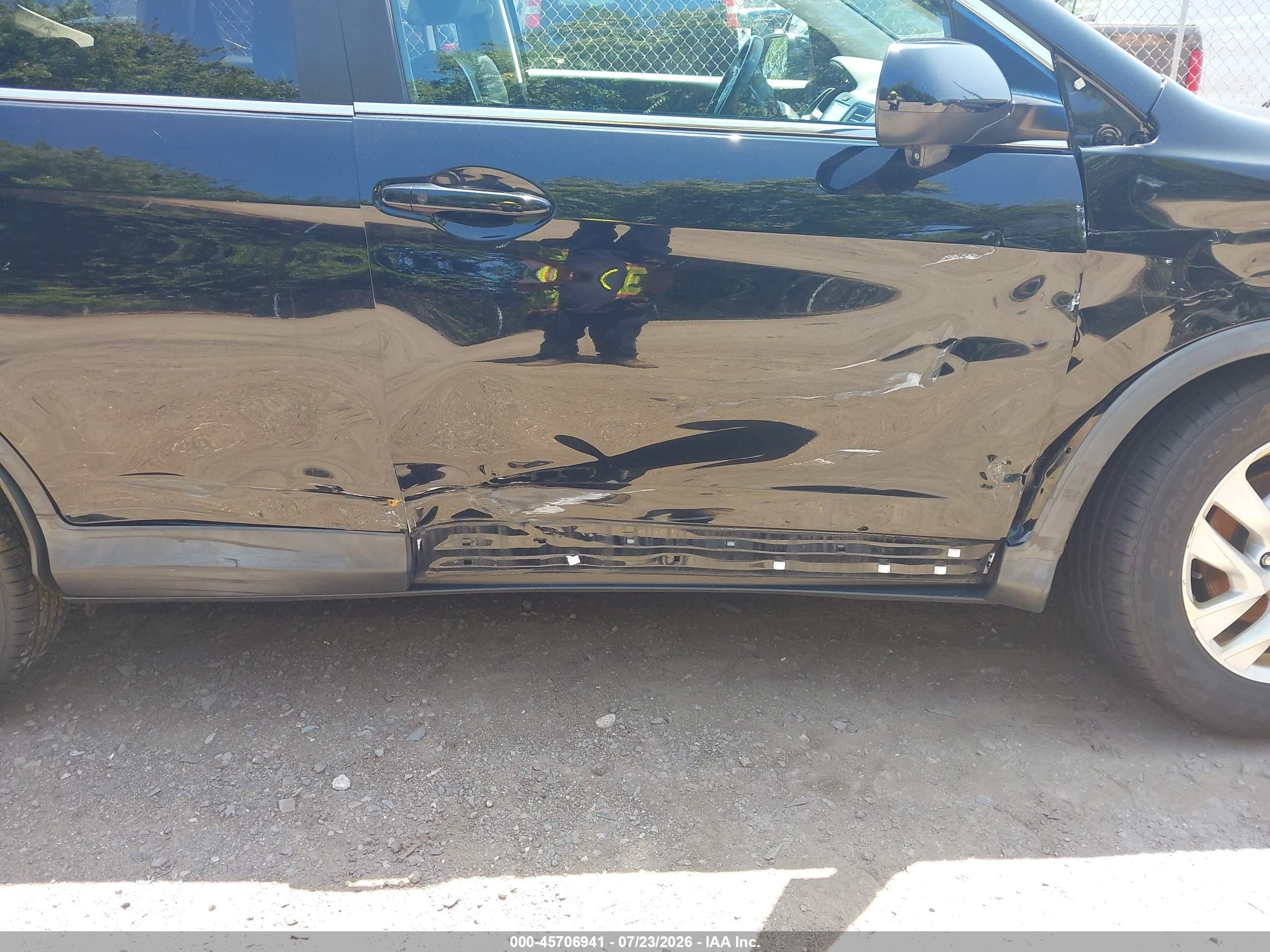 2015 Honda Cr-v Ex-l Черный vin: 2HKRM4H74FH614596