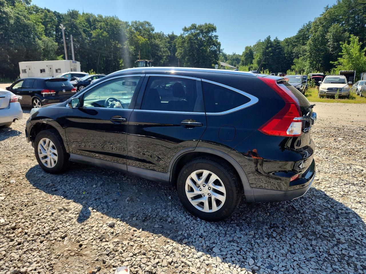 2015 Honda Cr-v Exl Black vin: 2HKRM4H74FH633696