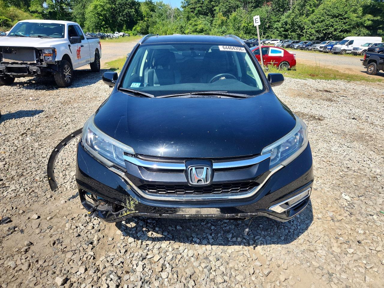 2015 Honda Cr-v Exl Black vin: 2HKRM4H74FH633696