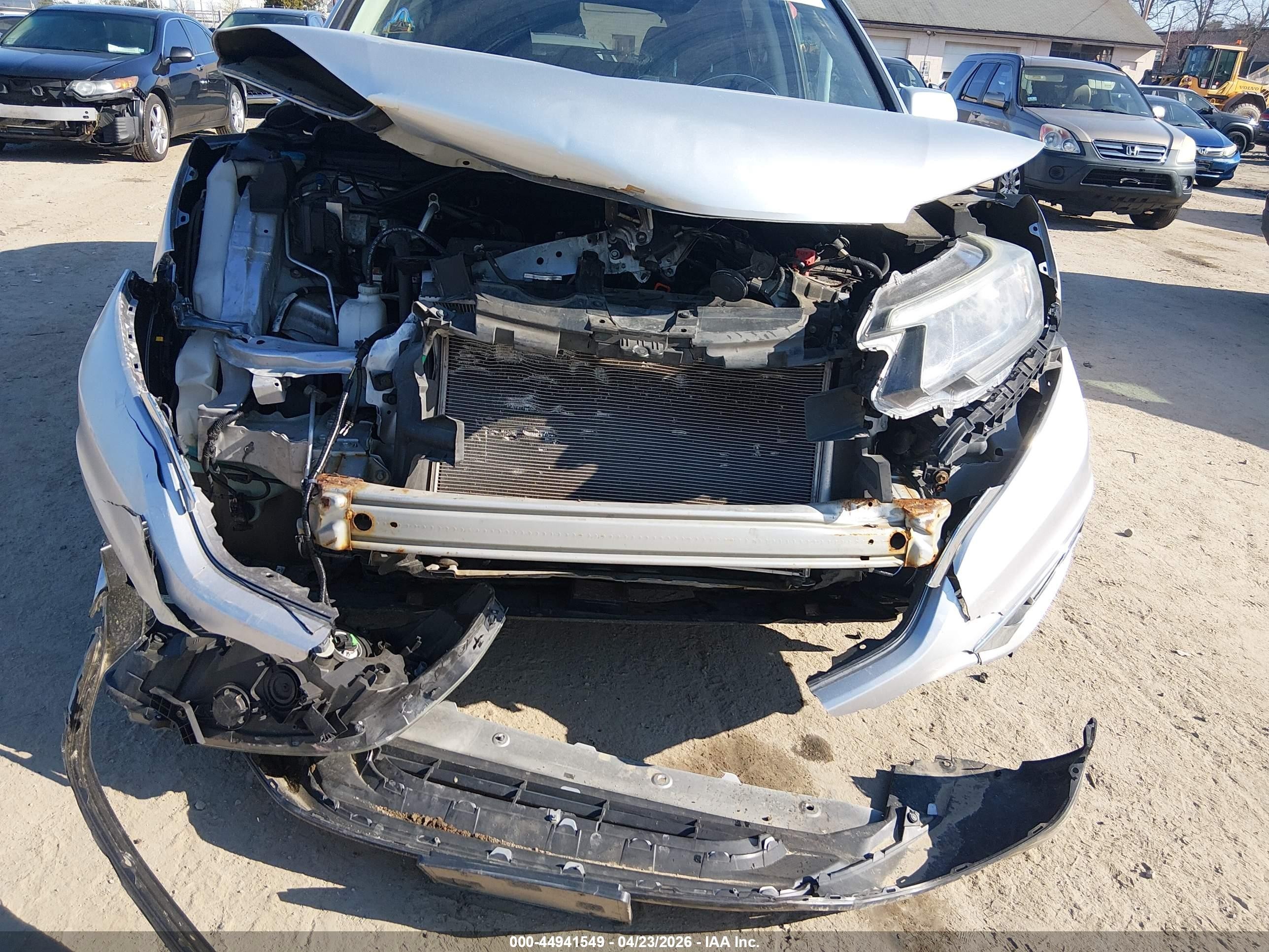2015 Honda Cr-v Ex-l Silver vin: 2HKRM4H74FH639286