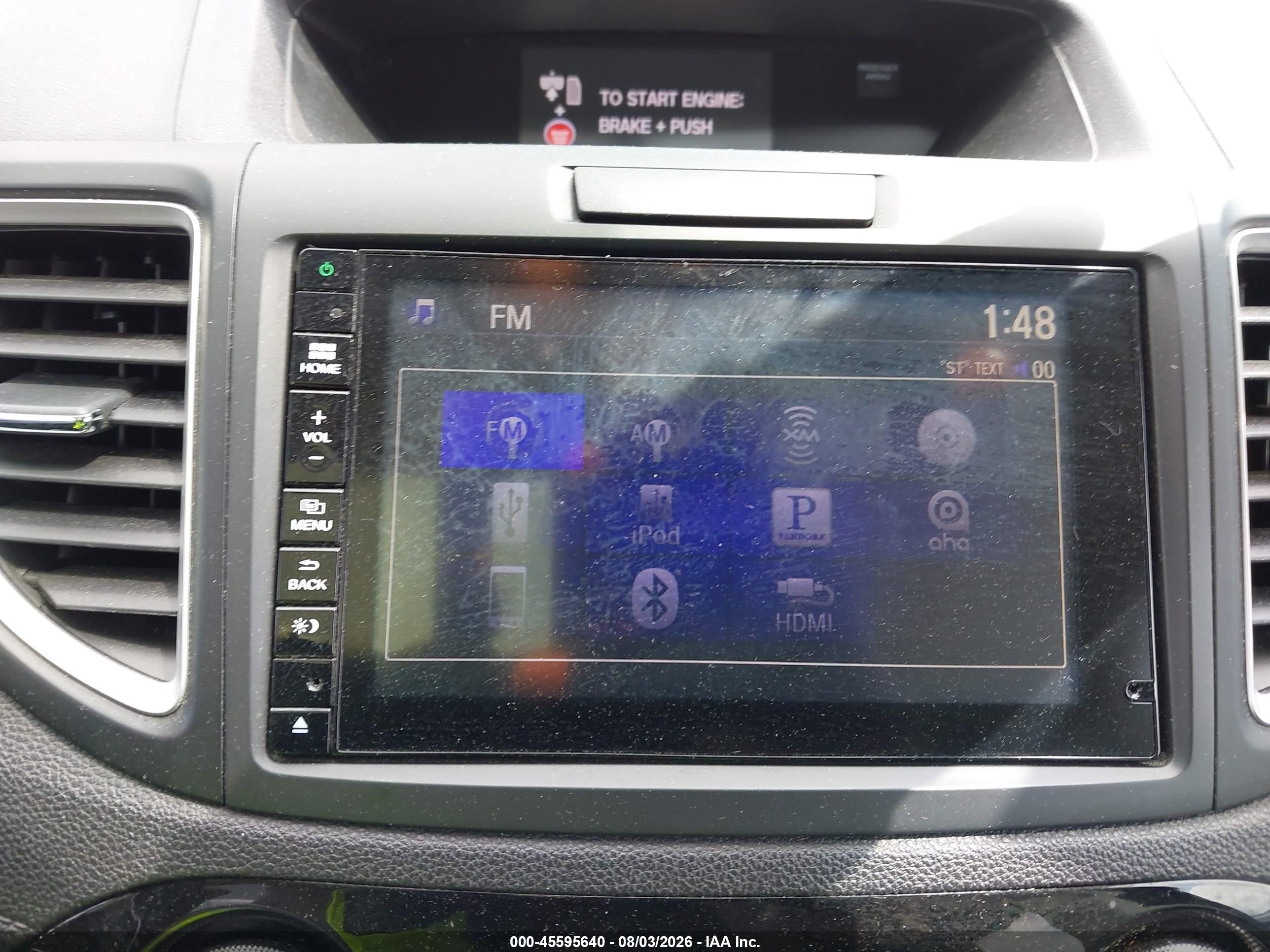 2015 Honda Cr-v Ex-l Gray vin: 2HKRM4H74FH644326