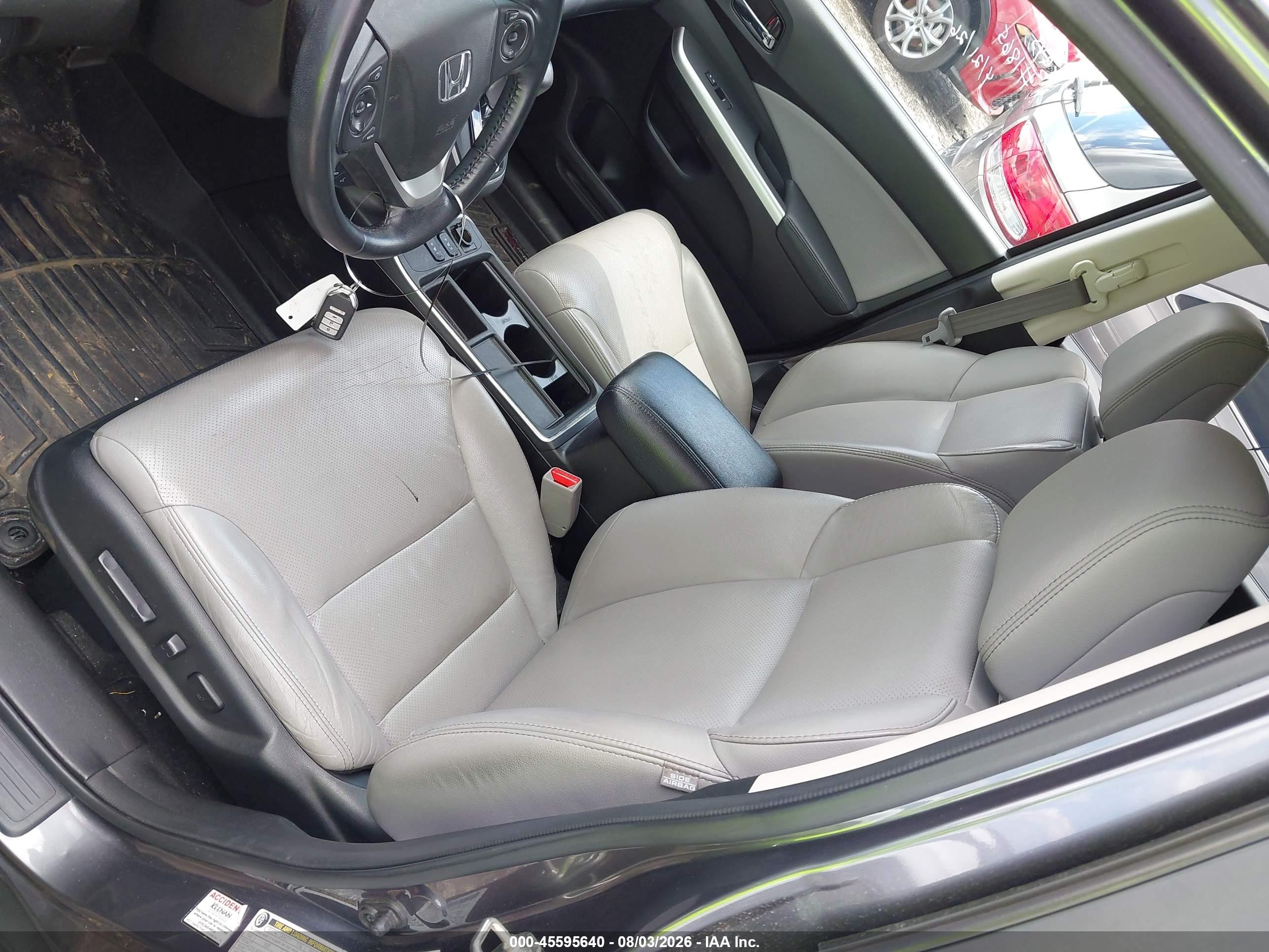 2015 Honda Cr-v Ex-l Gray vin: 2HKRM4H74FH644326