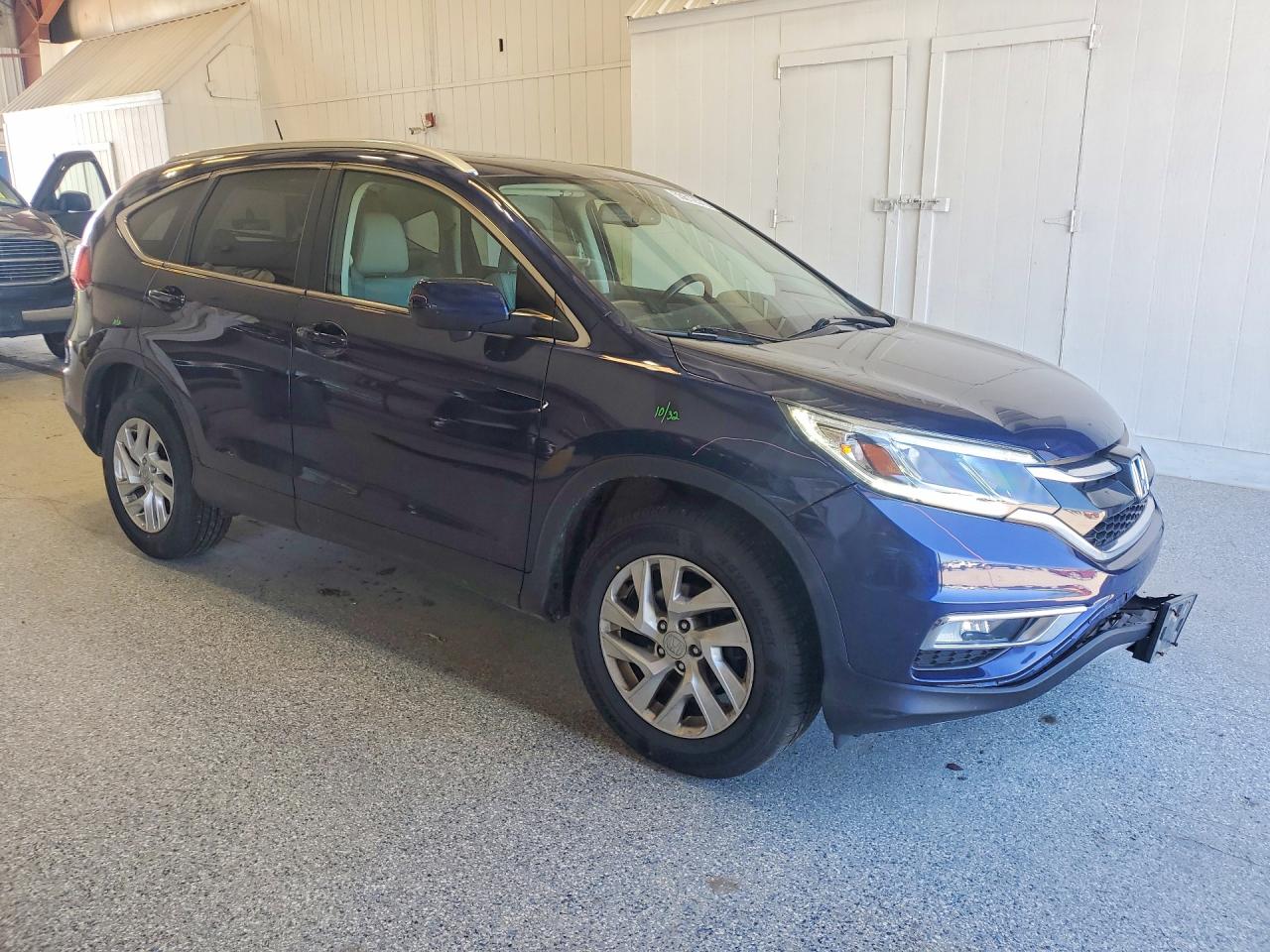 2015 Honda Cr-v Exl Blue vin: 2HKRM4H74FH656010