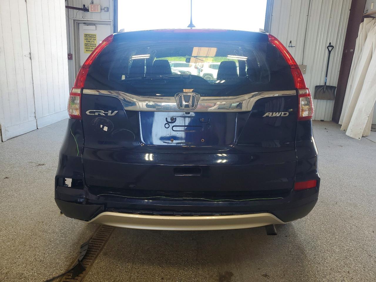2015 Honda Cr-v Exl Blue vin: 2HKRM4H74FH656010