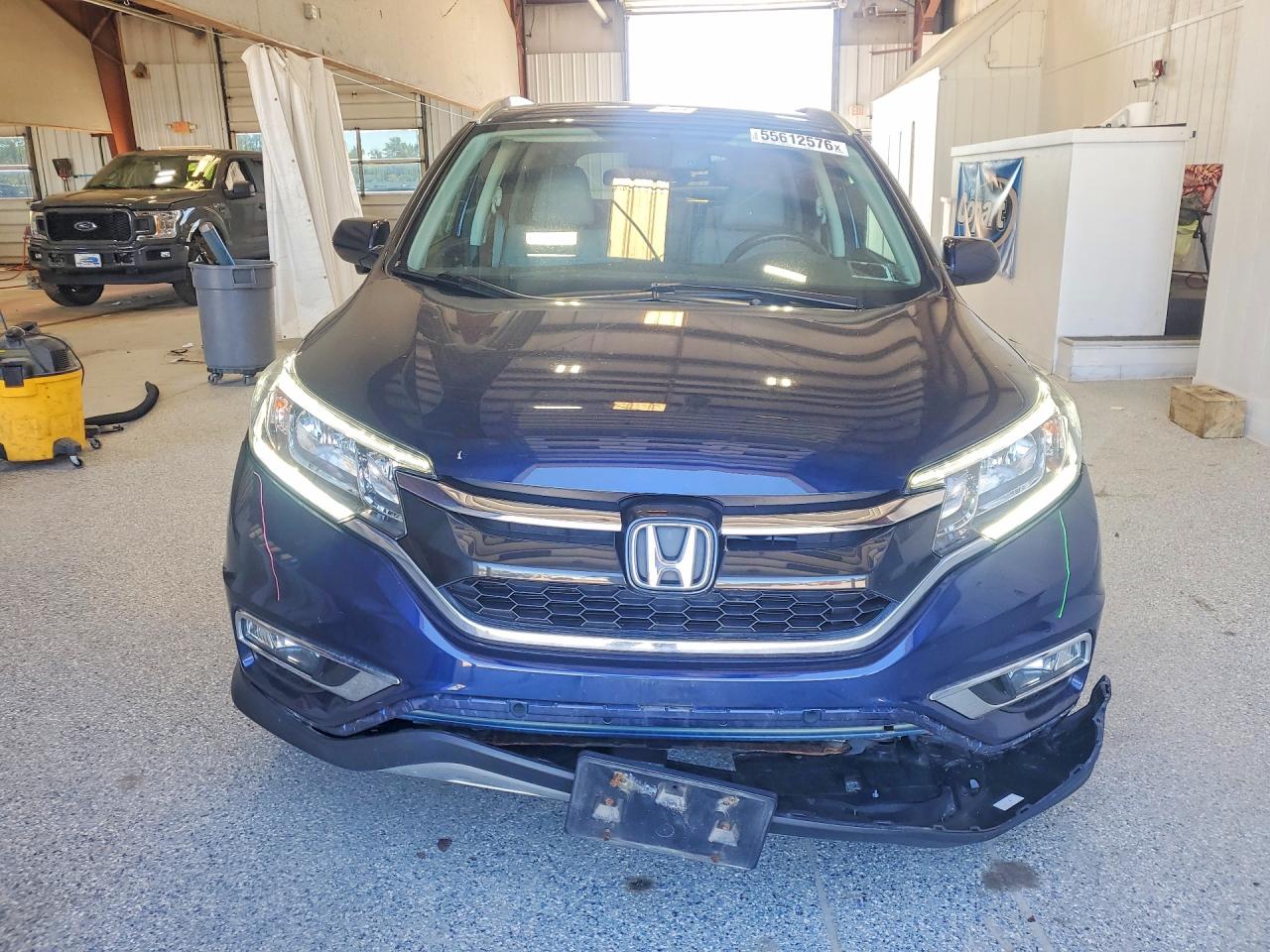 2015 Honda Cr-v Exl Blue vin: 2HKRM4H74FH656010