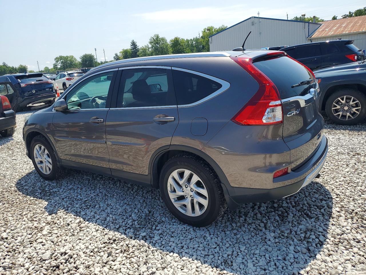 2015 Honda Cr-v Exl Угольный vin: 2HKRM4H74FH658419