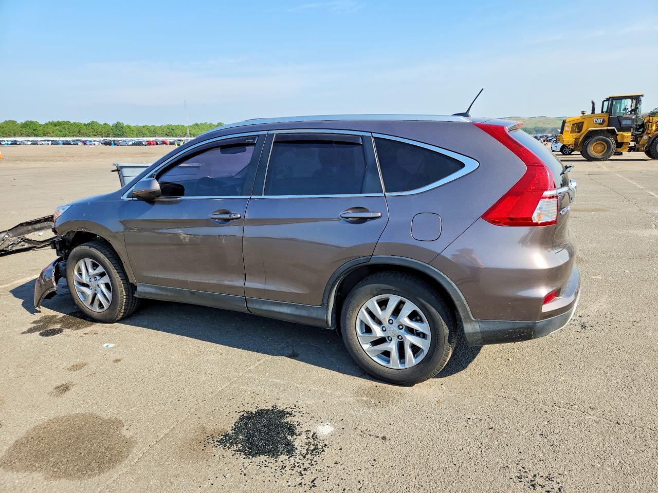 2015 Honda Cr-v Exl Tan vin: 2HKRM4H74FH705691