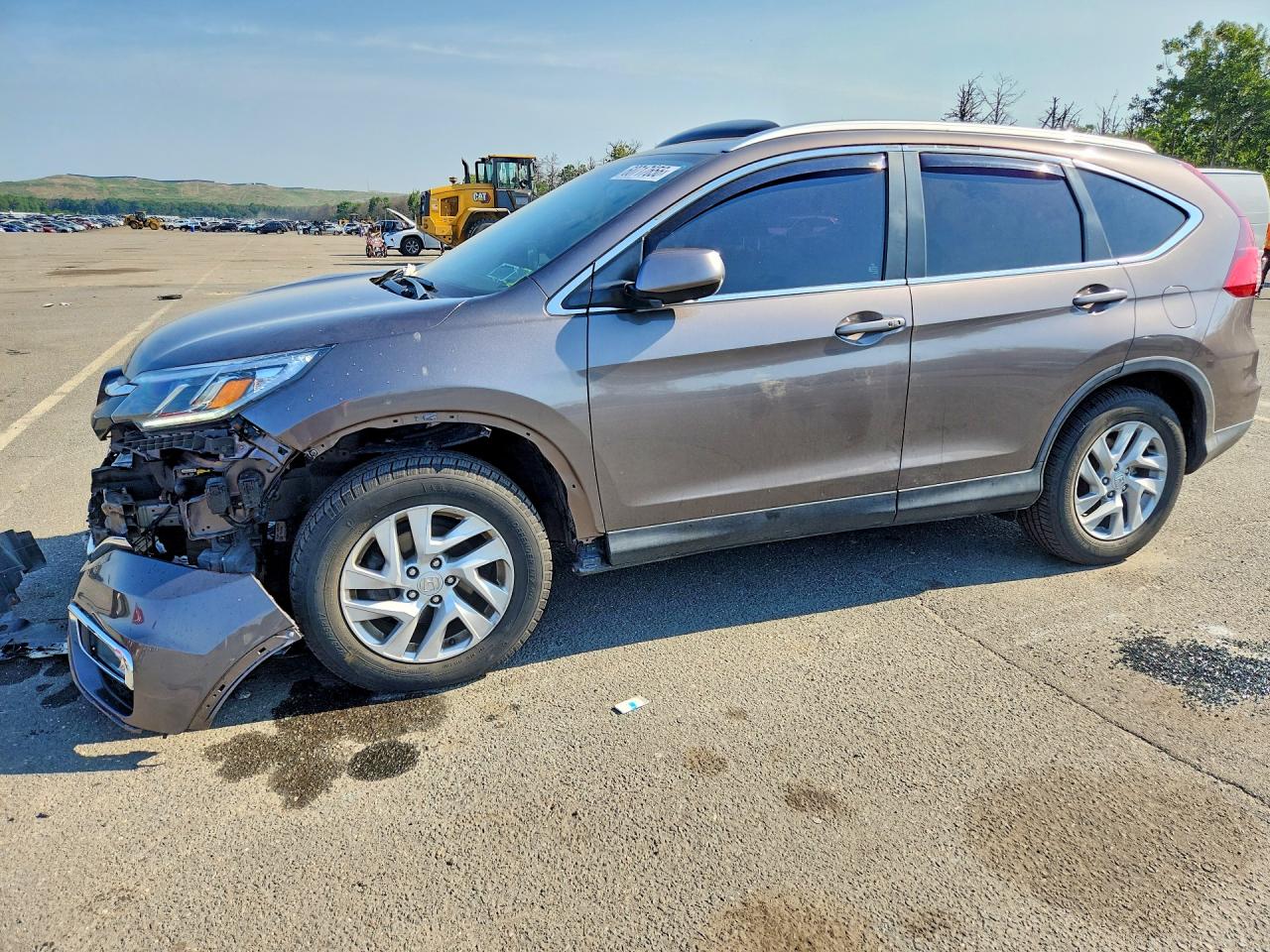 2015 Honda Cr-v Exl Tan vin: 2HKRM4H74FH705691