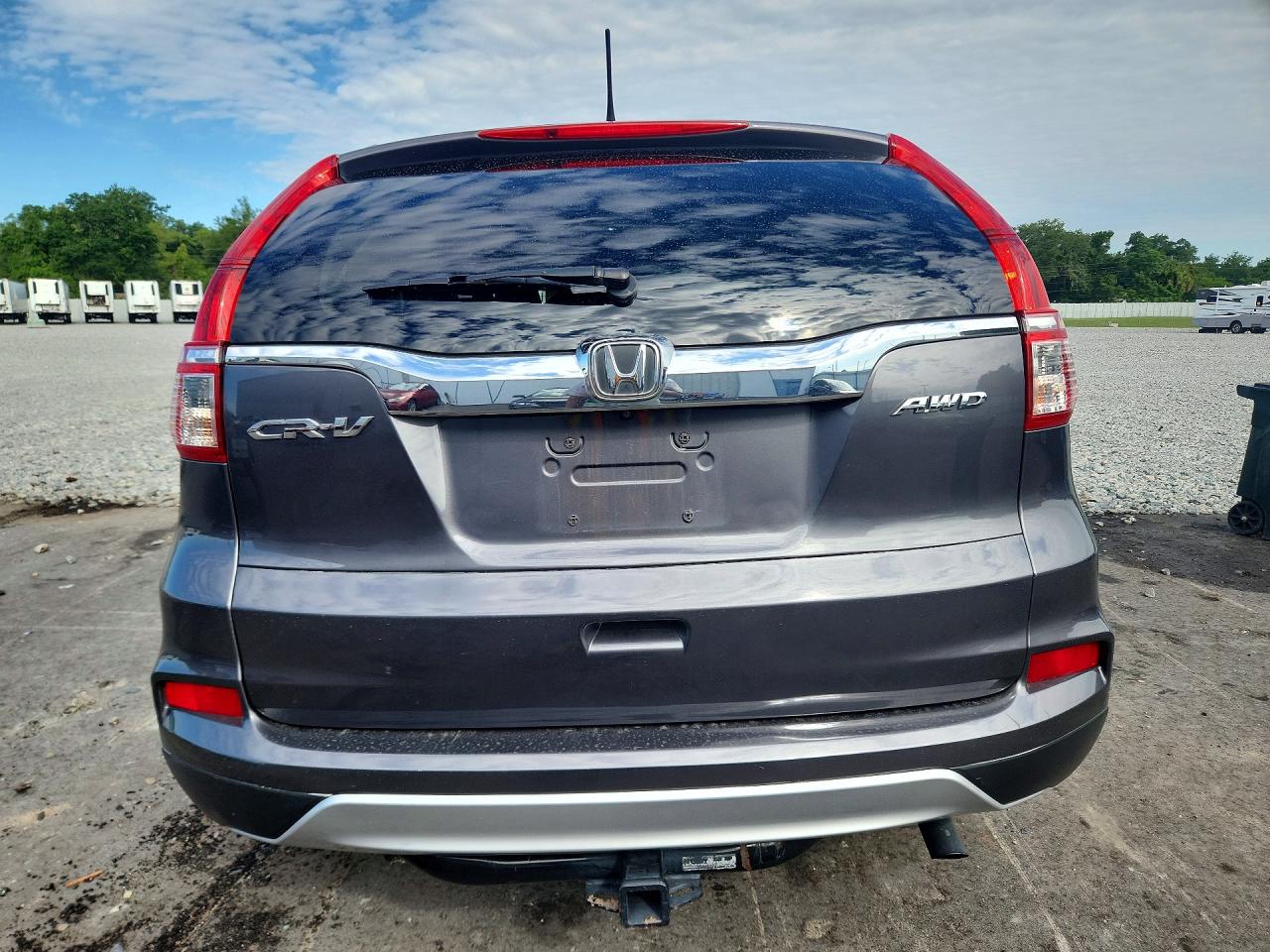 2015 Honda Cr-v Exl Gray vin: 2HKRM4H74FH707182