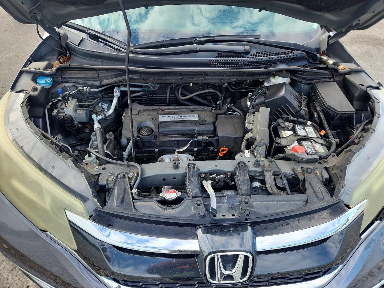 2015 Honda Cr-v Exl Gray vin: 2HKRM4H74FH707182
