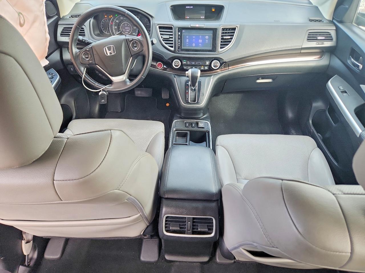 2015 Honda Cr-v Exl Gray vin: 2HKRM4H74FH707182