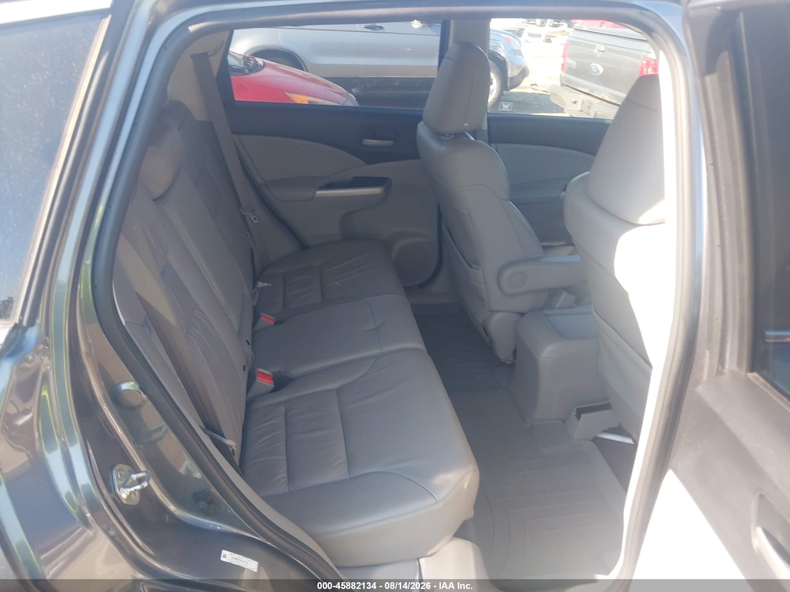 2012 Honda Cr-v Ex-l Gray vin: 2HKRM4H75CH607748