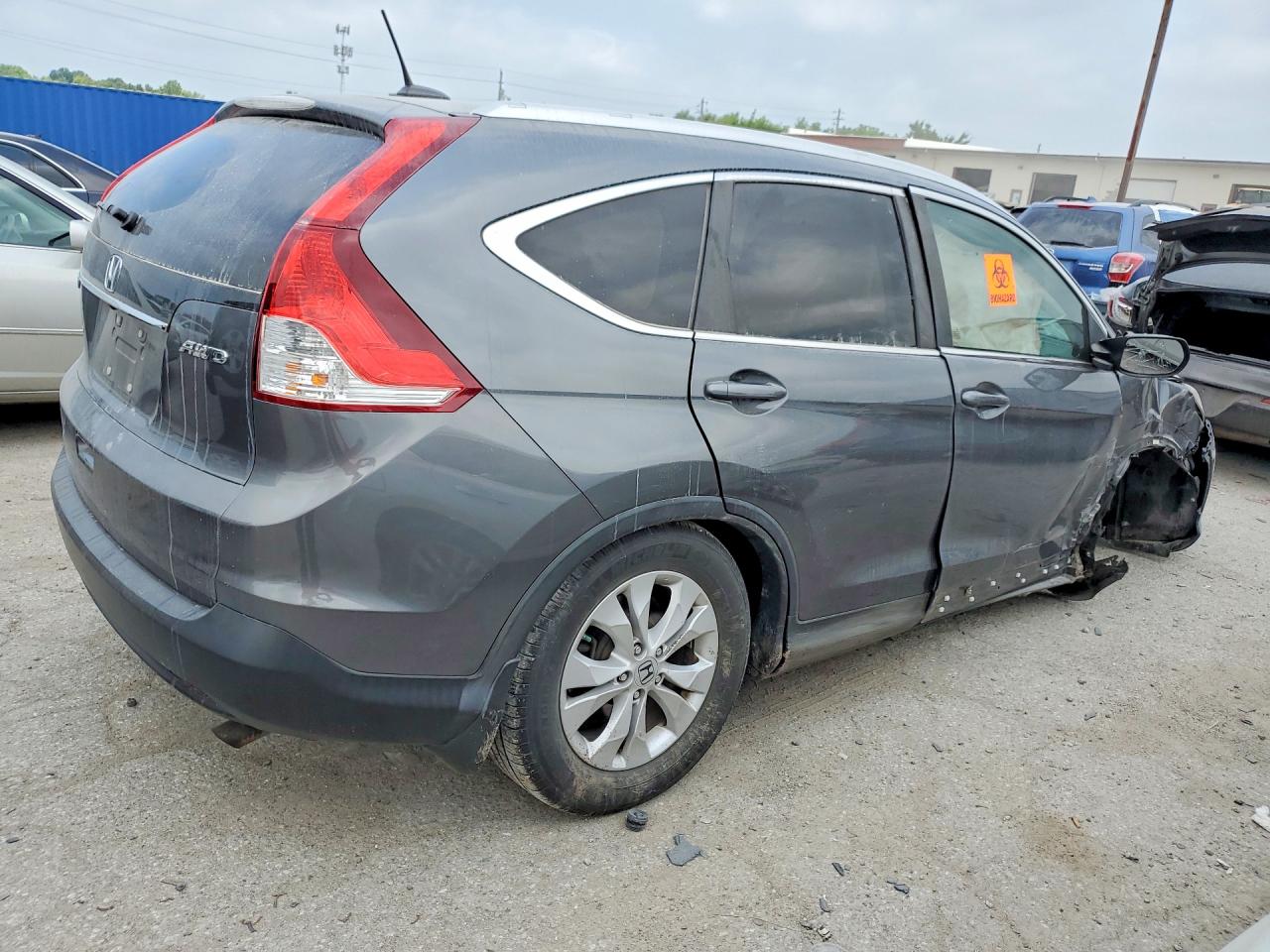 2012 Honda Cr-v Exl Gray vin: 2HKRM4H75CH613758