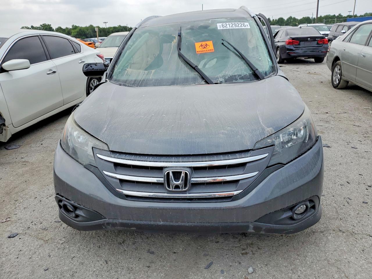 2012 Honda Cr-v Exl Gray vin: 2HKRM4H75CH613758