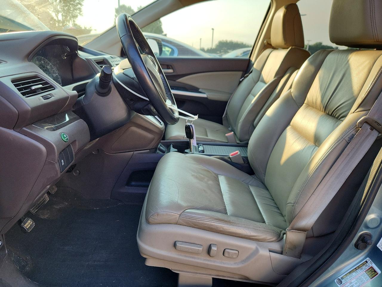 2012 Honda Cr-v Exl Turquoise vin: 2HKRM4H75CH634528