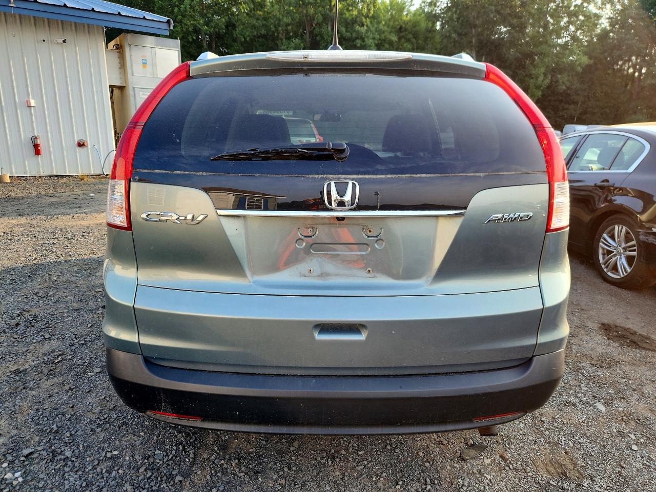 2012 Honda Cr-v Exl Turquoise vin: 2HKRM4H75CH634528