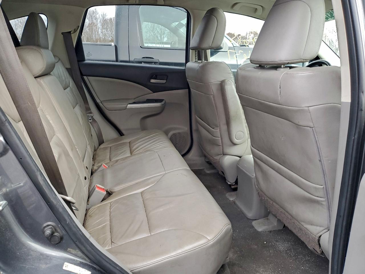 2013 Honda Cr-v Exl Gray vin: 2HKRM4H75DH601479