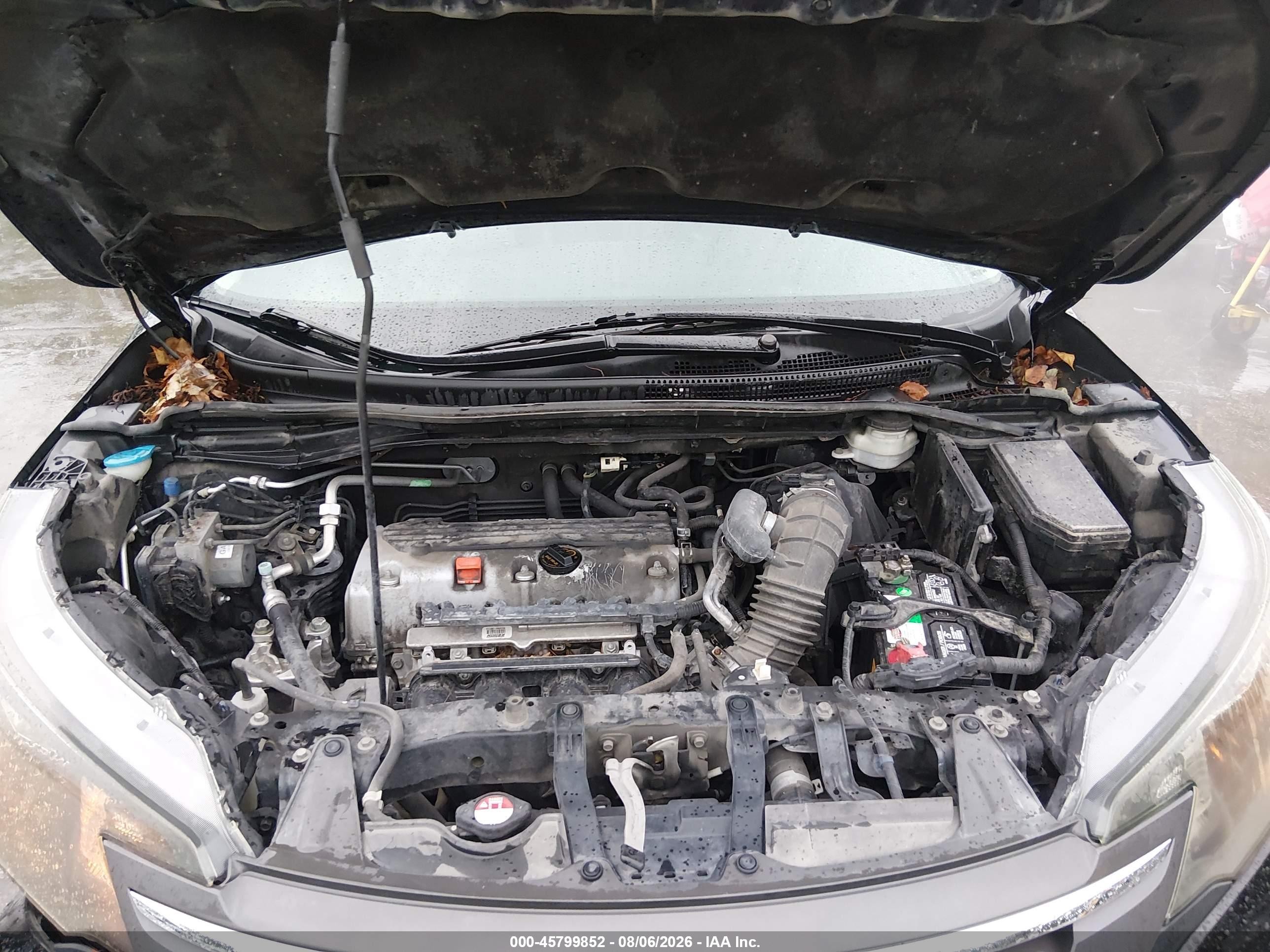 2013 Honda Cr-v Ex-l Black vin: 2HKRM4H75DH607024