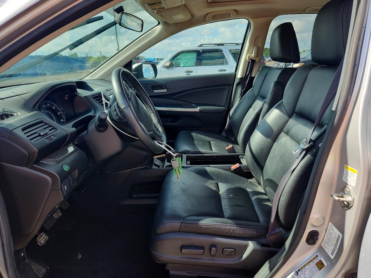 2013 Honda Cr-v Exl Silver vin: 2HKRM4H75DH608352