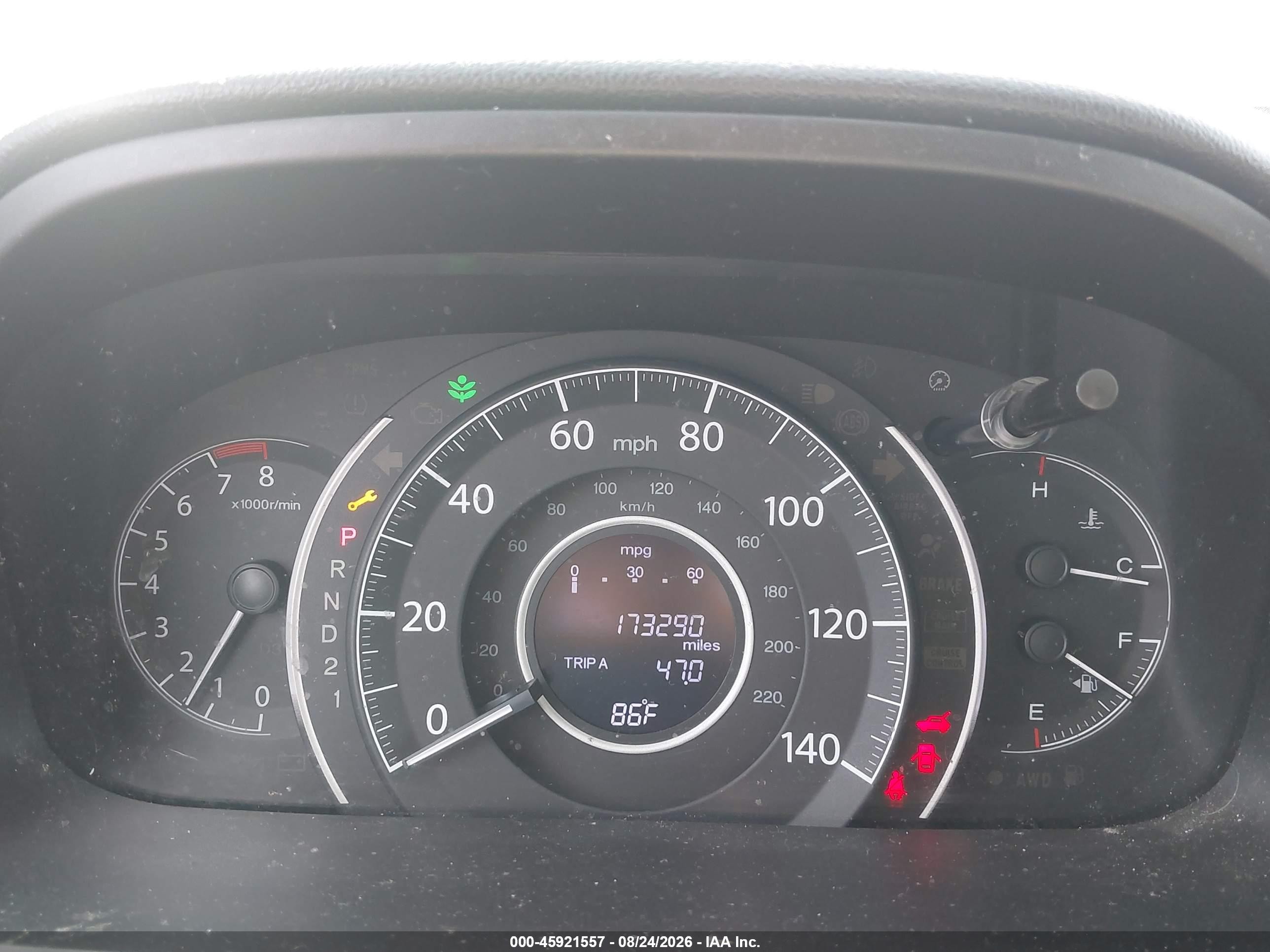 2013 Honda Cr-v Ex-l Gray vin: 2HKRM4H75DH620923