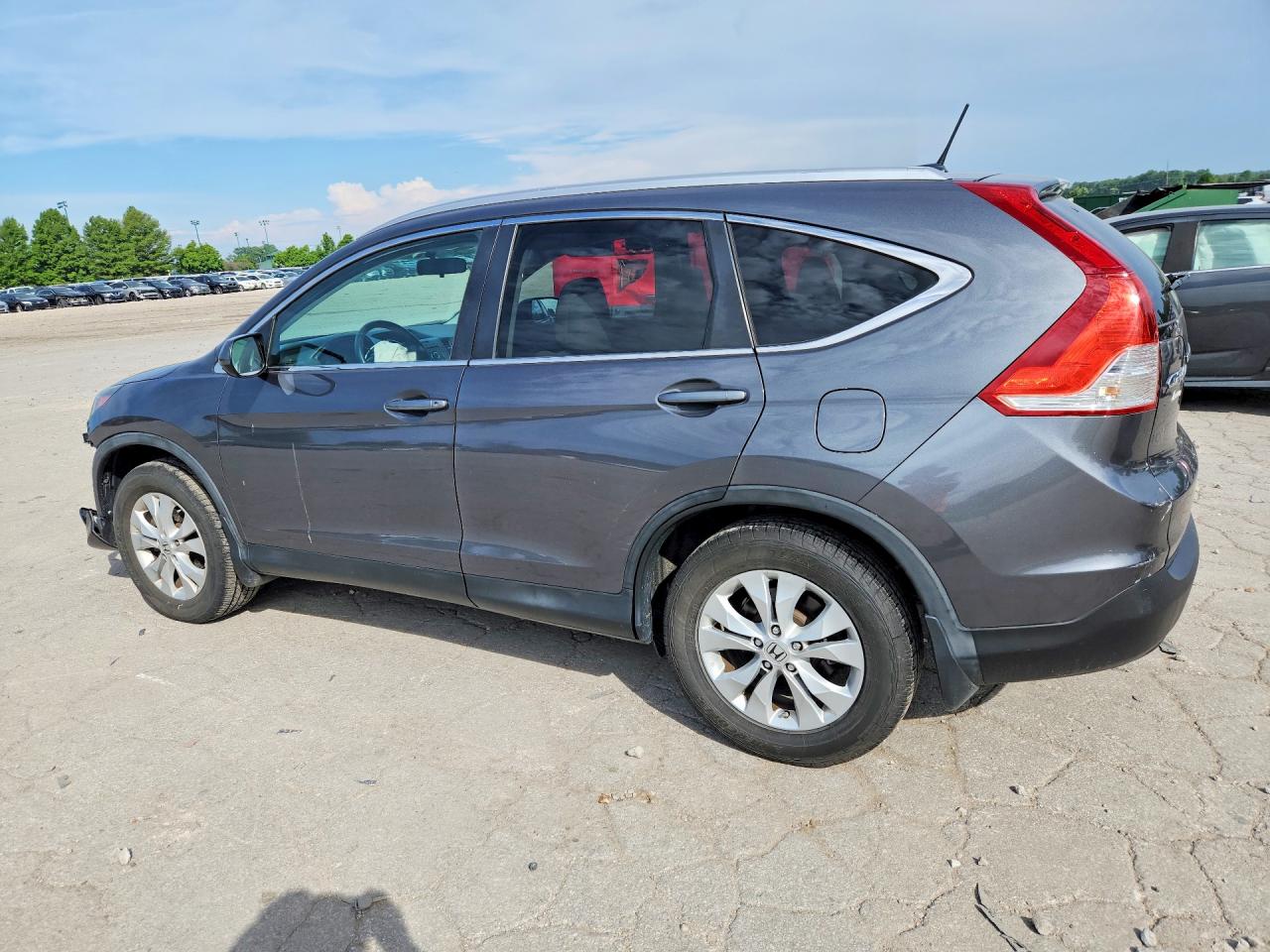 2013 Honda Cr-v Exl Серый vin: 2HKRM4H75DH621280