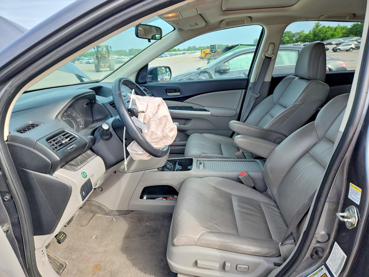2013 Honda Cr-v Exl Серый vin: 2HKRM4H75DH621280