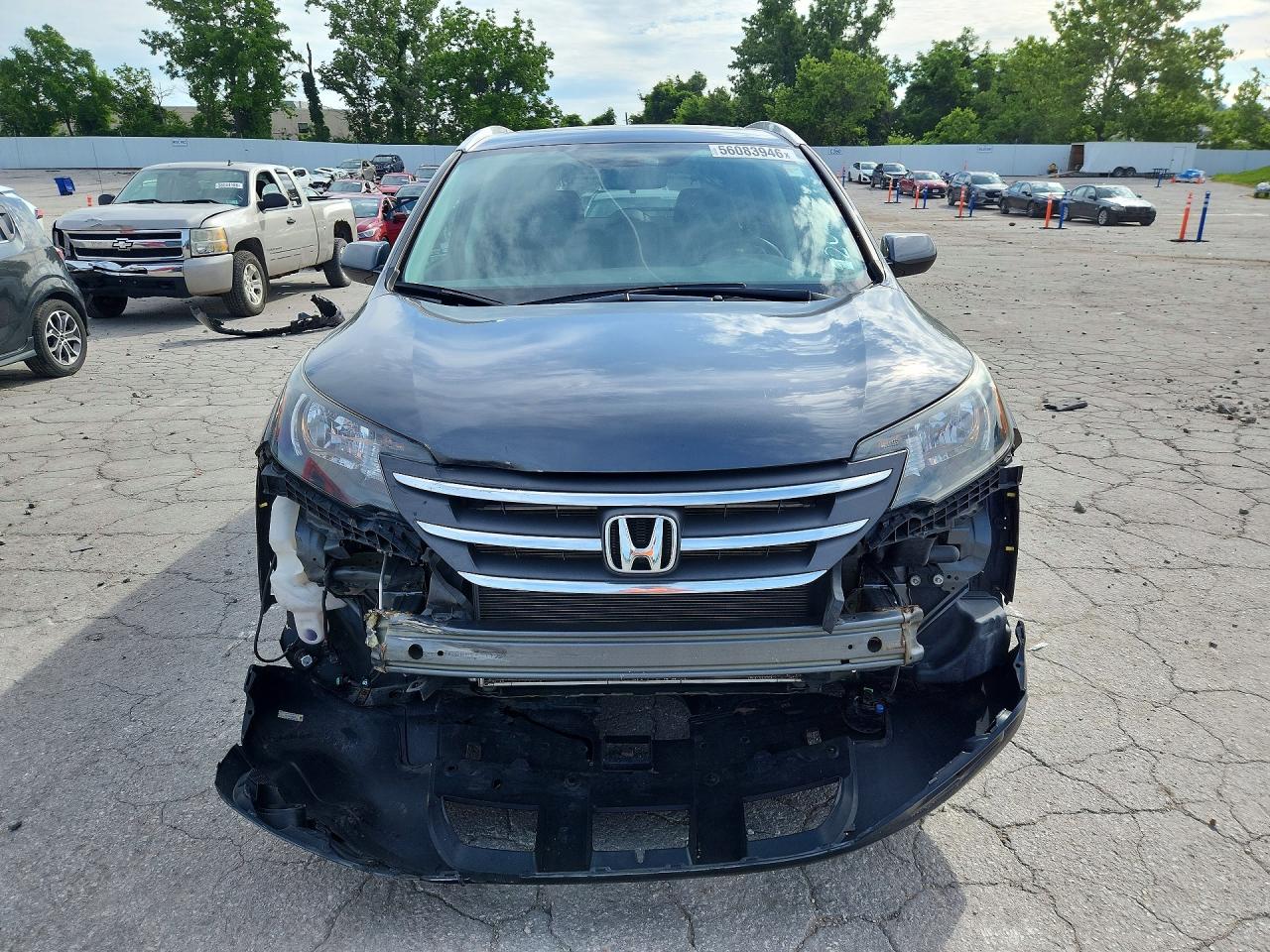 2013 Honda Cr-v Exl Серый vin: 2HKRM4H75DH621280
