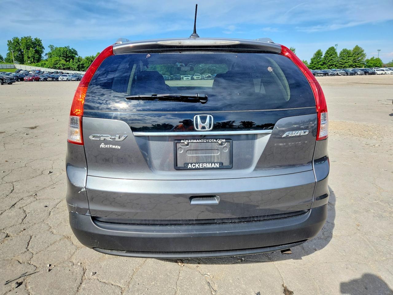 2013 Honda Cr-v Exl Серый vin: 2HKRM4H75DH621280