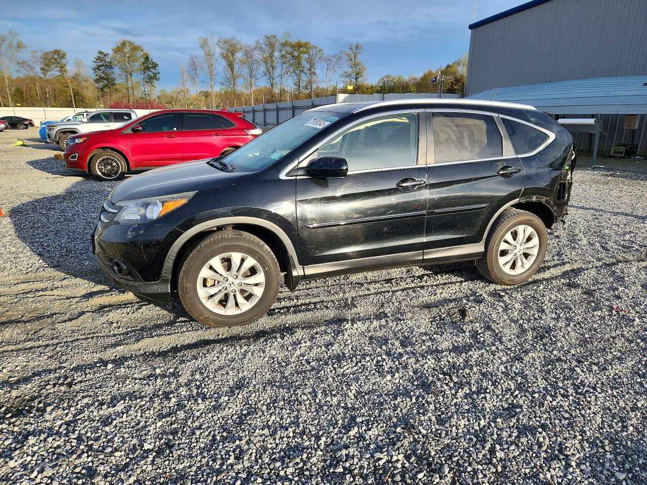 2013 Honda Cr-v Exl Black vin: 2HKRM4H75DH622560