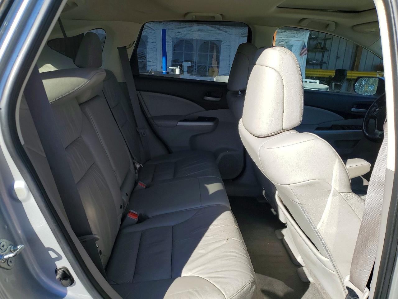 2013 Honda Cr-v Exl Silver vin: 2HKRM4H75DH632103