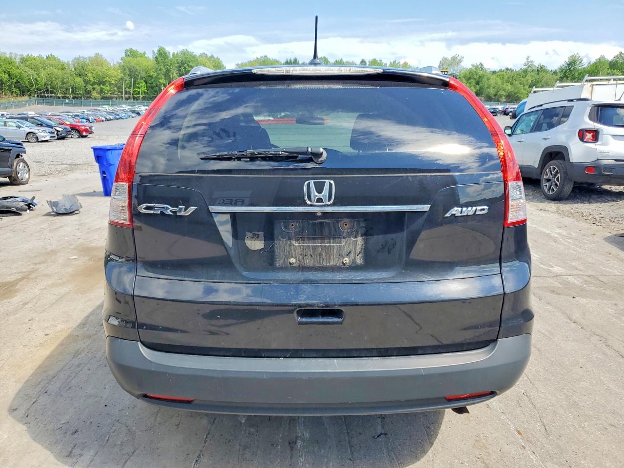 2013 Honda Cr-v Exl Black vin: 2HKRM4H75DH673587