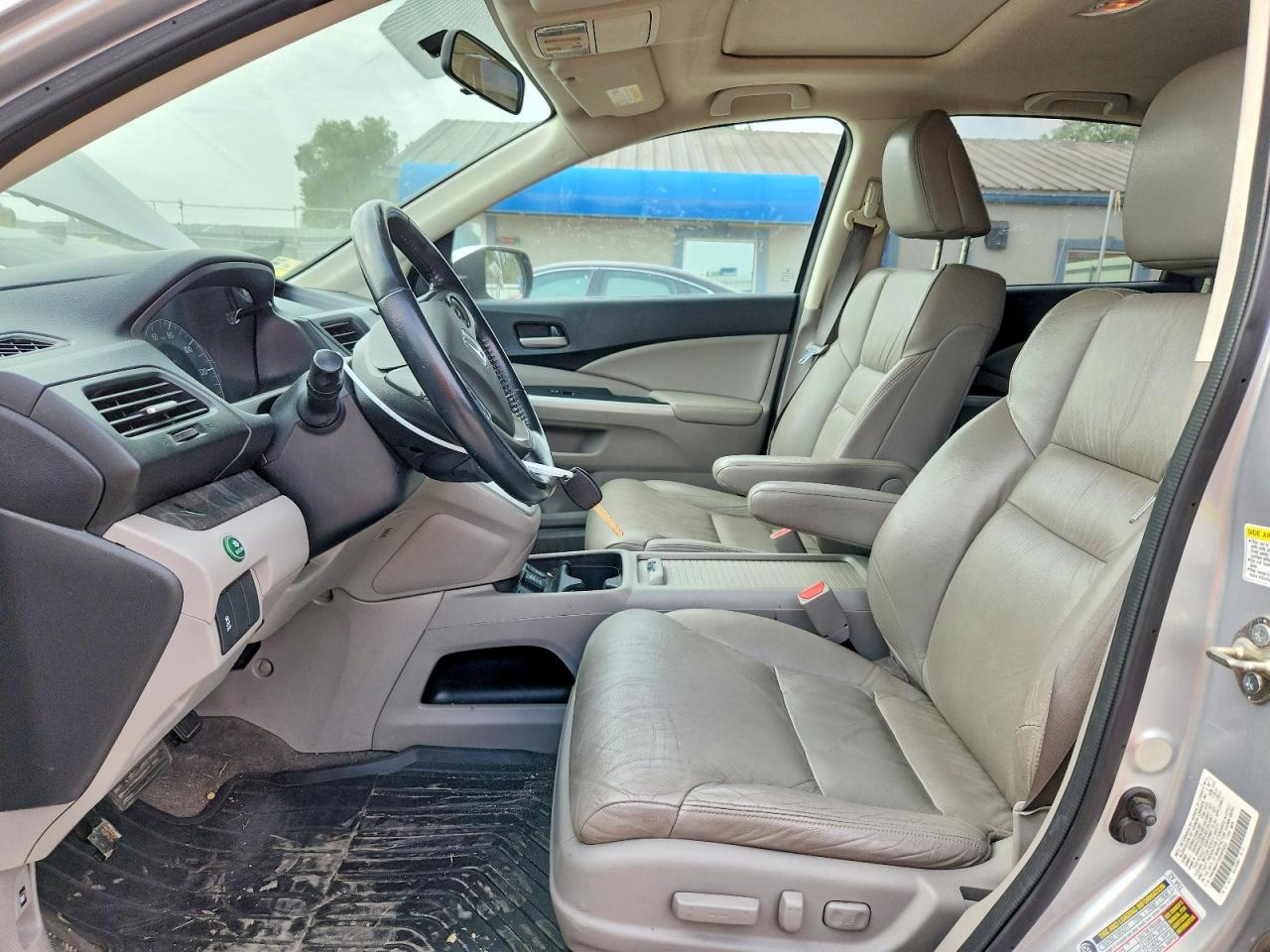 2013 Honda Cr-v Exl Silver vin: 2HKRM4H75DH695055