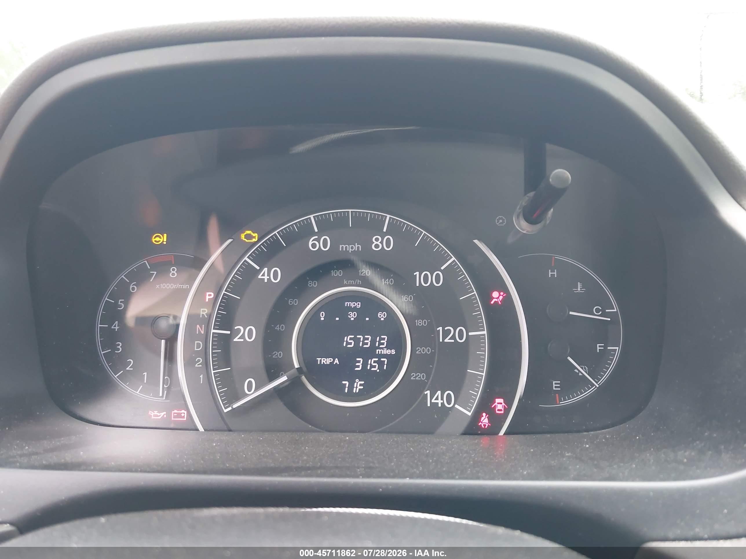 2014 Honda Cr-v Ex-l Light Blue vin: 2HKRM4H75EH603783