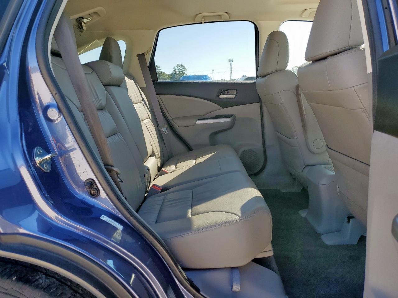 2014 Honda Cr-v Exl Blue vin: 2HKRM4H75EH625346