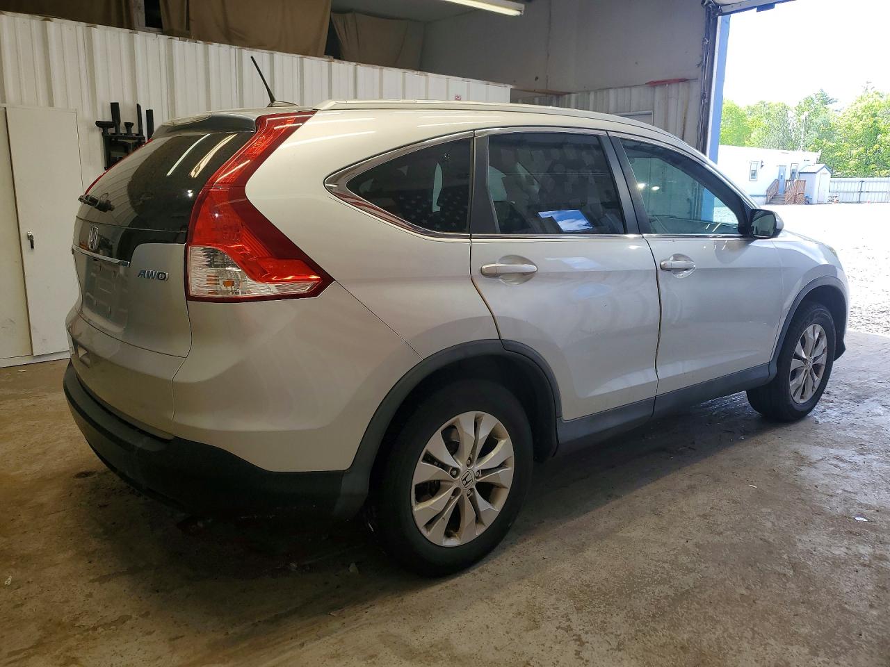 2014 Honda Cr-v Exl Серебряный vin: 2HKRM4H75EH637481