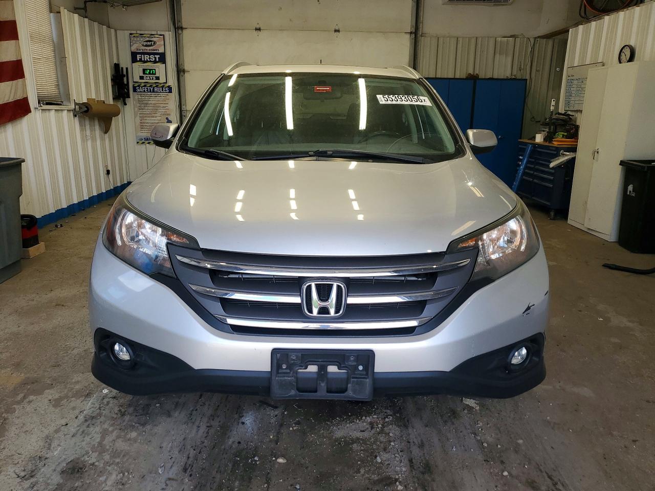 2014 Honda Cr-v Exl Серебряный vin: 2HKRM4H75EH637481
