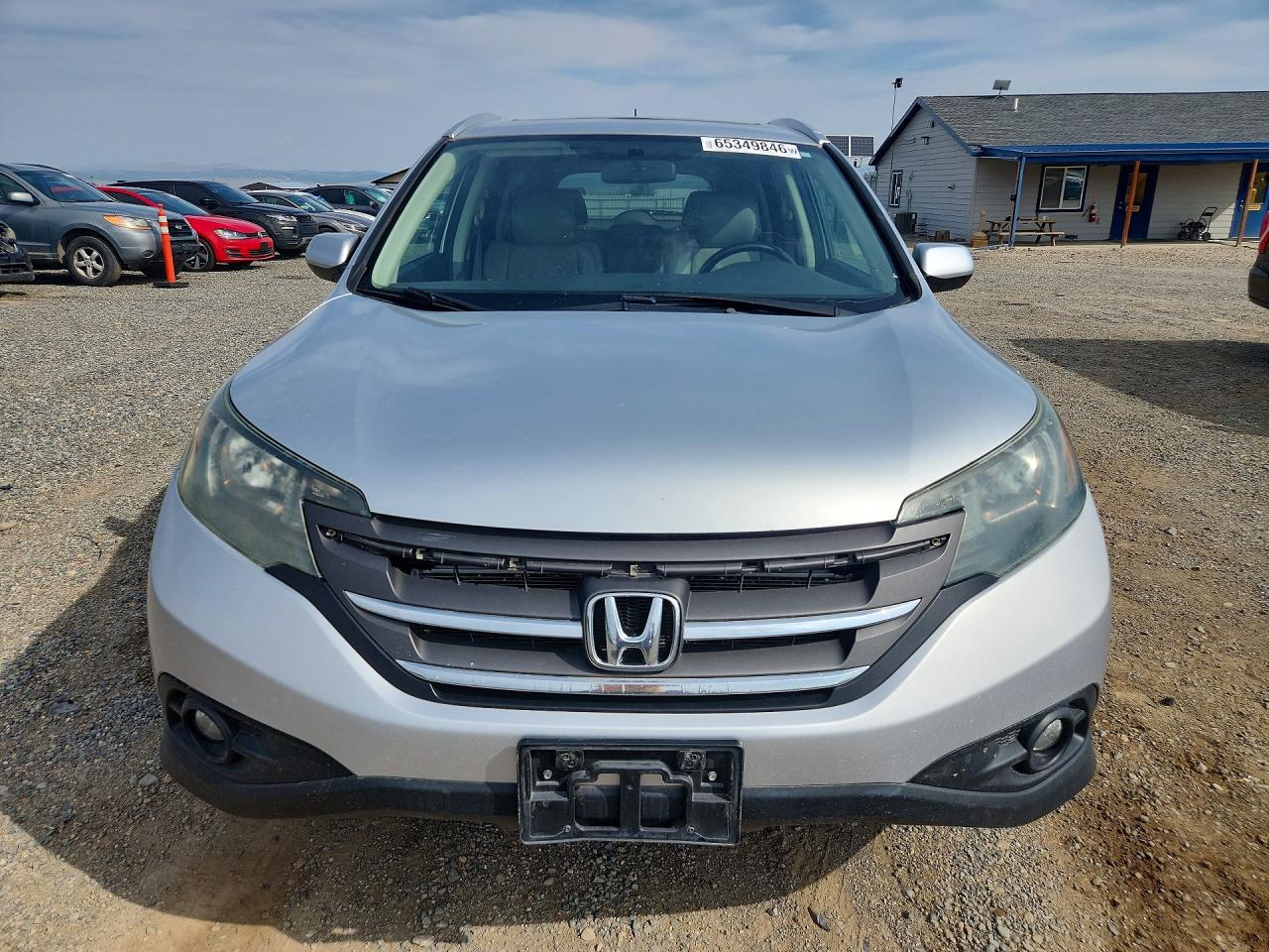 2014 Honda Cr-v Exl Silver vin: 2HKRM4H75EH645371
