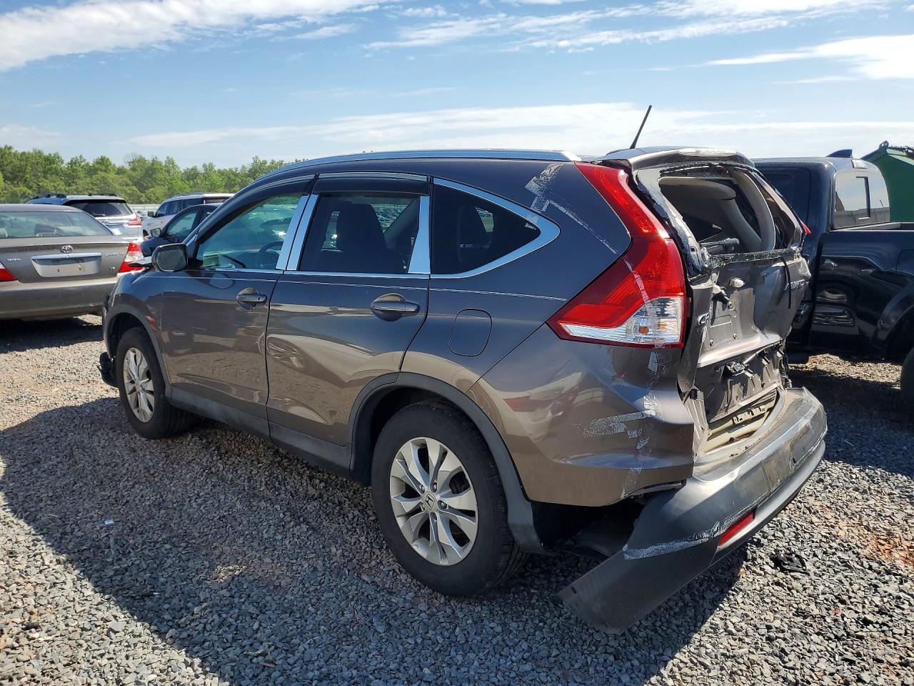 2014 Honda Crv Gray vin: 2HKRM4H75EH667113