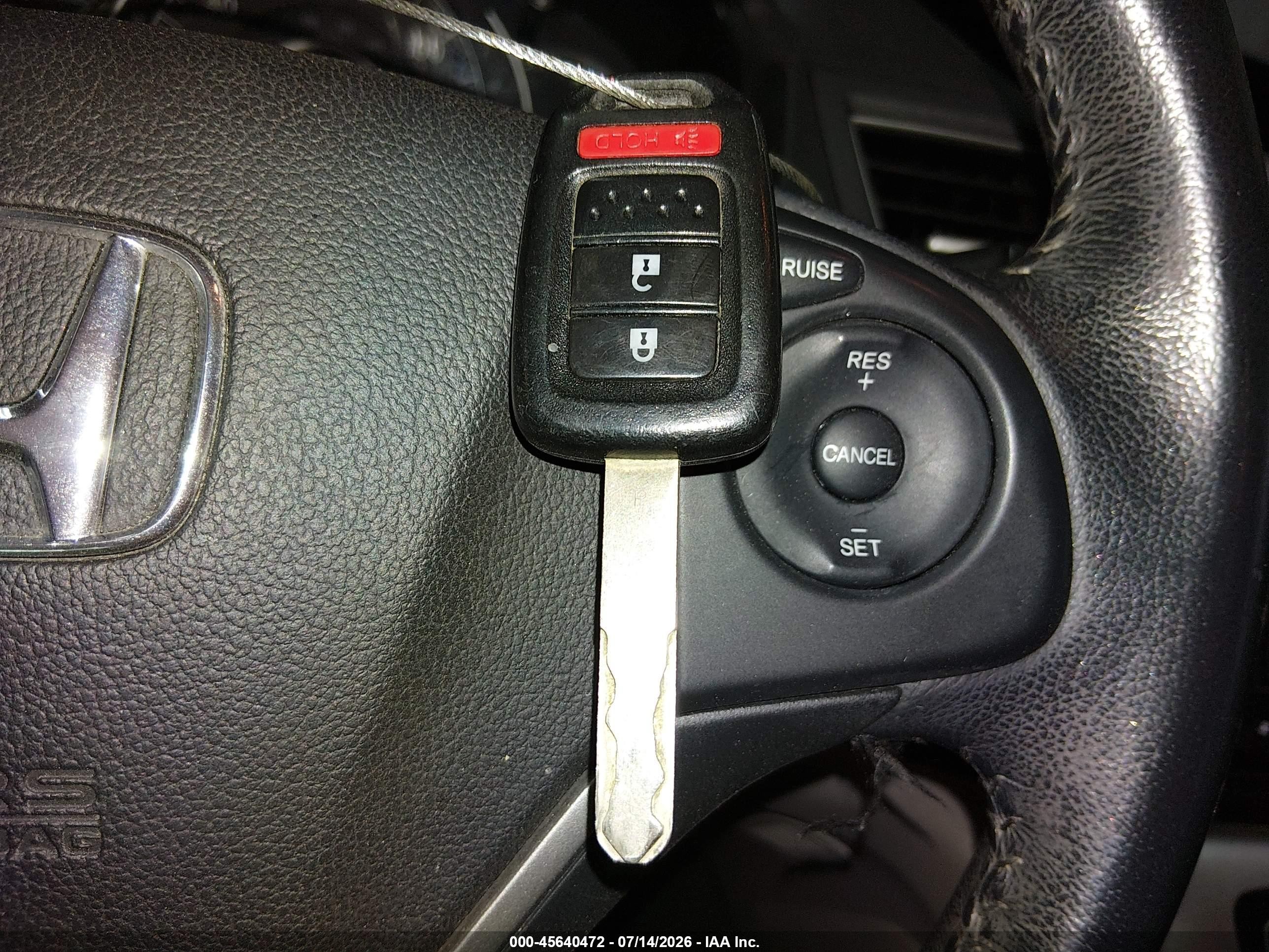 2014 Honda Cr-v Ex-l Blue vin: 2HKRM4H75EH667581