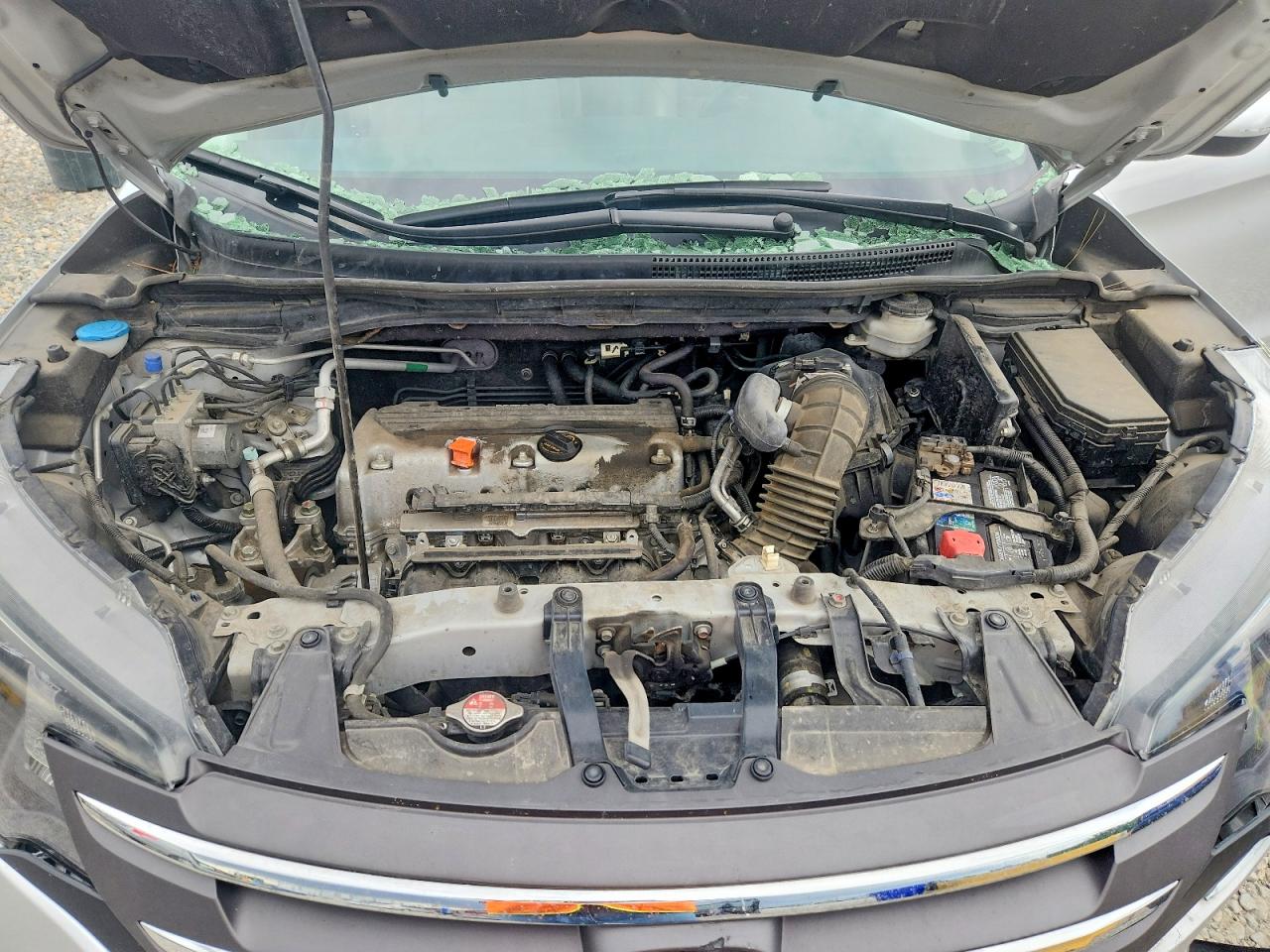 2014 Honda Cr-v Exl Silver vin: 2HKRM4H75EH675373