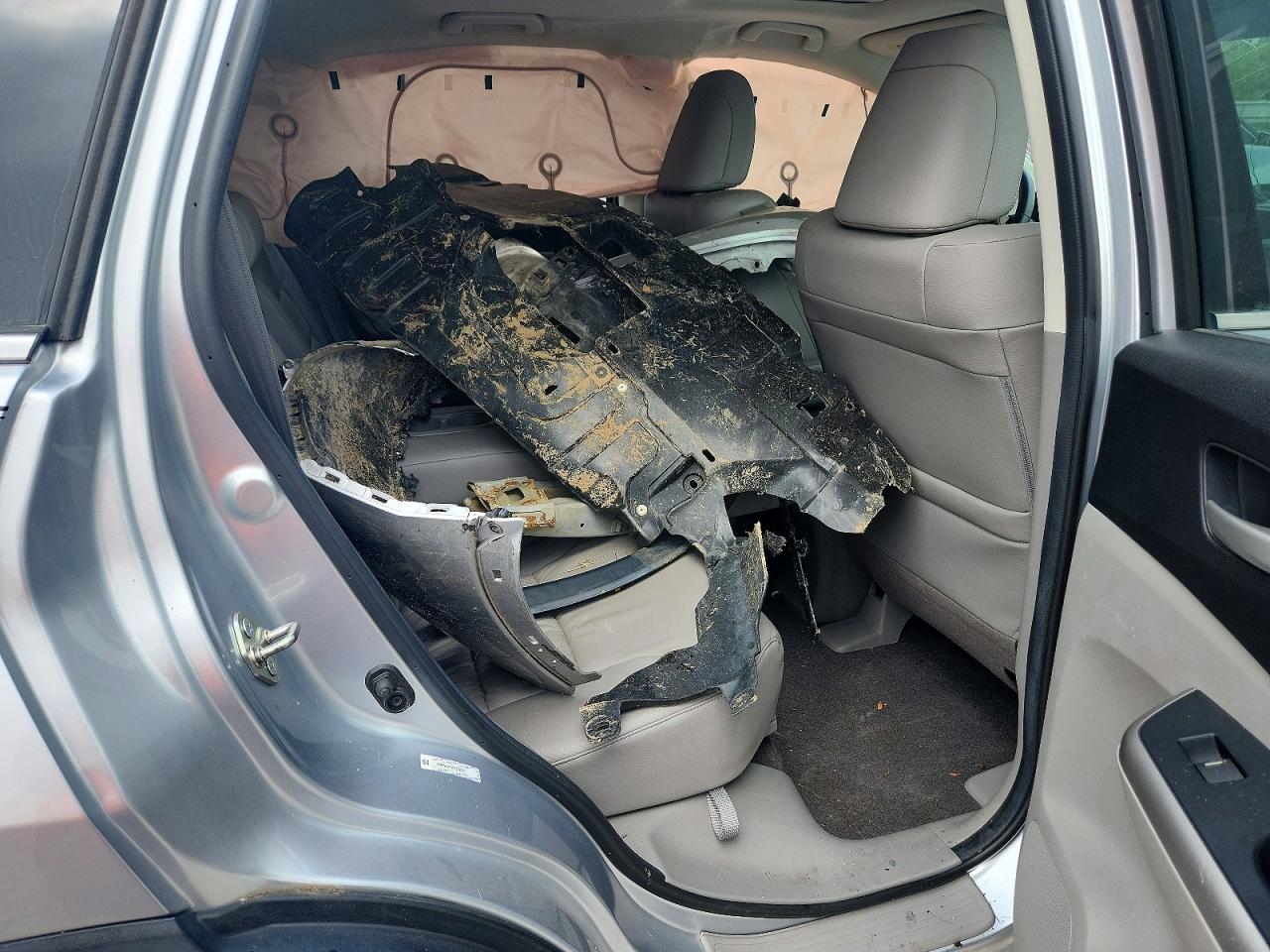 2014 Honda Cr-v Exl Silver vin: 2HKRM4H75EH679018