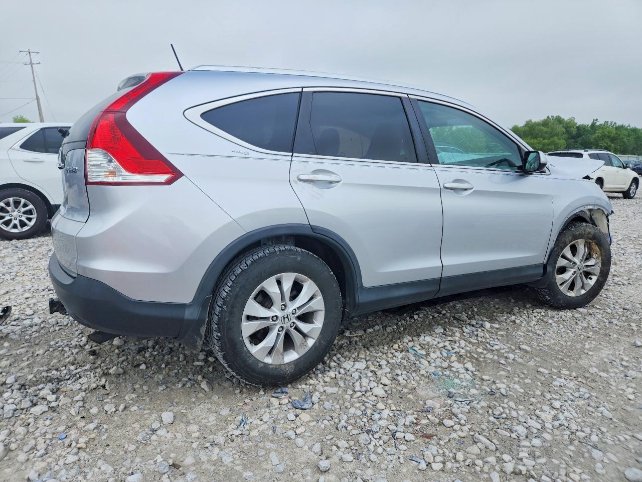 2014 Honda Cr-v Exl Silver vin: 2HKRM4H75EH679018