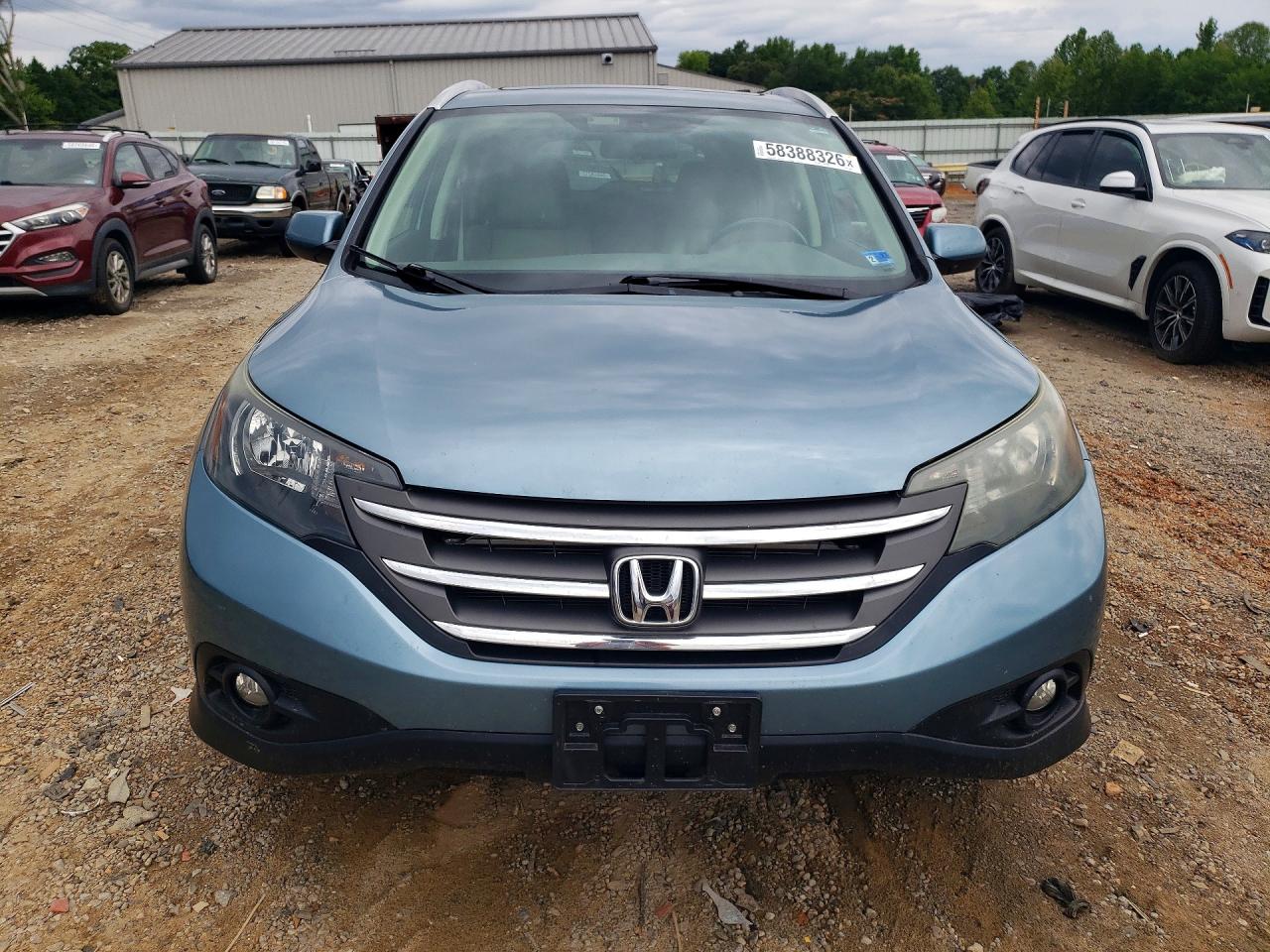 2014 Honda Cr-v Exl Blue vin: 2HKRM4H75EH682601