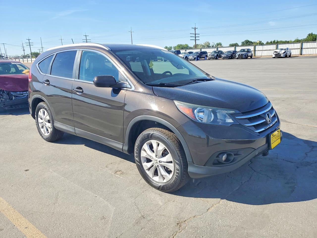 2014 Honda Cr-v Exl Charcoal vin: 2HKRM4H75EH721316