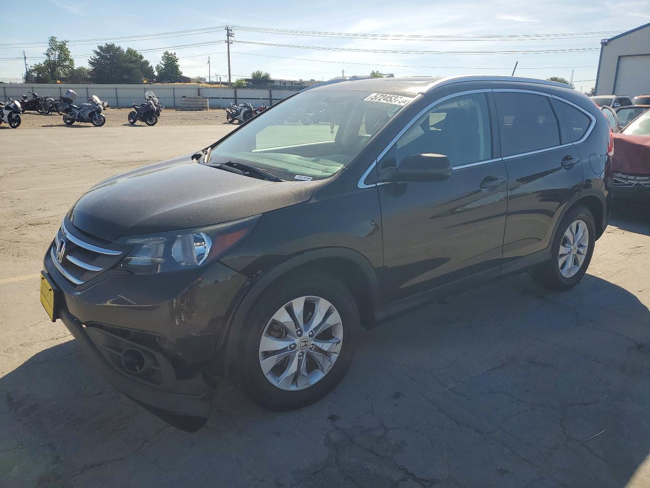 2014 Honda Cr-v Exl Charcoal vin: 2HKRM4H75EH721316